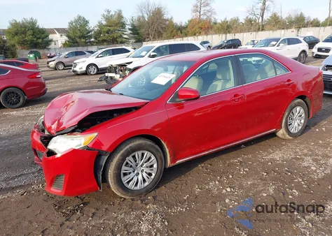 2012 Toyota Camry Le from USA, damaged, VIN 4T4BF1FK5CR234347